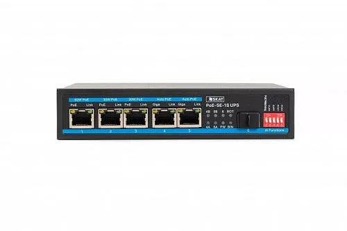 Купить Коммутатор SKAT PoE-5E-1S UPS в Челябинске от производителя - фото №2