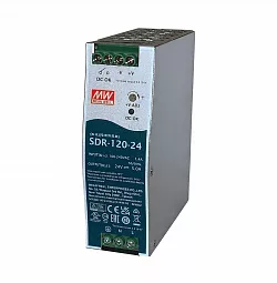 Купить SDR-120-24  источник питания АC/DC, 230В/24В в Челябинске