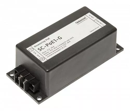 Купить Инжектор PoE SC-PoE1-G в Челябинске от производителя