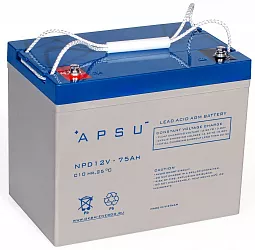 Купить Аккумуляторная батарея APSU NPD 12-75 в Челябинске
