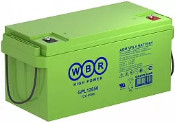 Купить Аккумуляторная батарея WBR GPL12650 в Челябинске