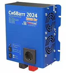 Купить СибВатт 2024 инвертор, преобразователь напряжения DC/AC, 24В/220В, 2000Вт в Челябинске