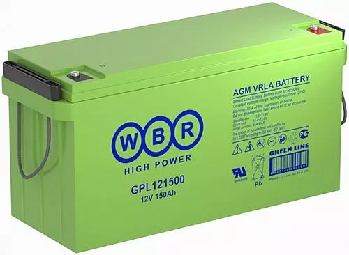 Купить Аккумуляторная батарея WBR GPL121500 в Челябинске от производителя