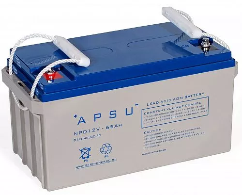 Купить Аккумуляторная батарея APSU NPD 12-65 в Челябинске от производителя